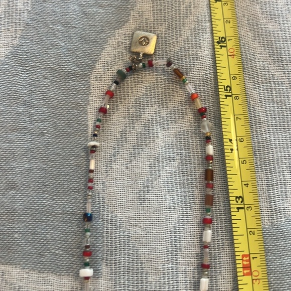 2 seed bead necklaces multi colored - Picture 3 of 3